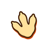 Dinosaur paw